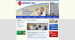 Desktop Screenshot of guemesace.com.ar
